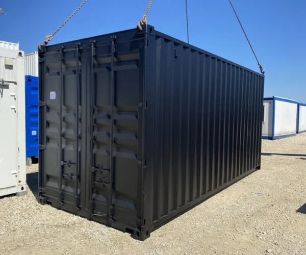 Recipiente gastronômico de 20 pés de altura com escotilha aberta para cima