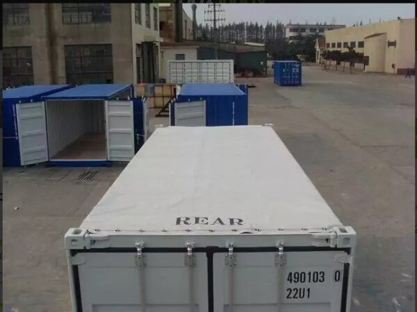 CONTENTOR ABERTO DE 20 PÉS USADO – TAMPA ABERTA